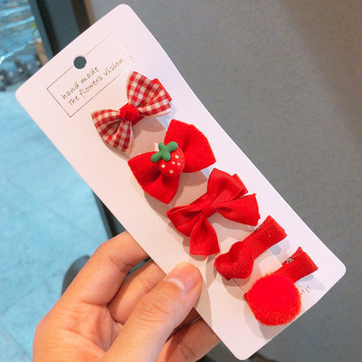 5 vnt./stal. Kūdikių mergaitei mielas animacinis filmukas, gėlių lankelis, papuošalas plaukams segtukai vaikams, mielos, mielos segtukai, plaukų segtukai, vaikų plaukų aksesuarai