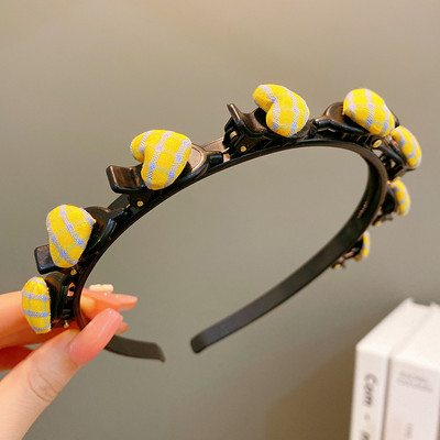 Little Girls Cute Star Love Pinta plaukų juosta vaikams Geometrinė plaukų lanko galvos juosta Spalvinga plaukų juosta Vaikų plaukų aksesuarai