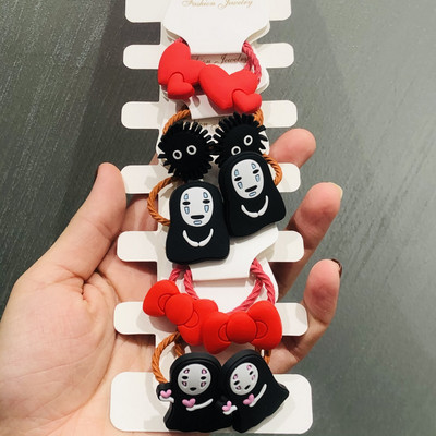 10Pcs/Set Životinje Cvijeće Dinosauri Dodaci za kosu Dječje gumice Gumice za kosu Elastične trake za kosu Traka za kosu Vezice Guma