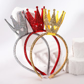 Obruč za kosu za dječju zabavu, sjajnu krunu, traka za glavu, rođendansko pokrivalo, traka za kosu za festivalske kostime za bajke, dodaci za kosu