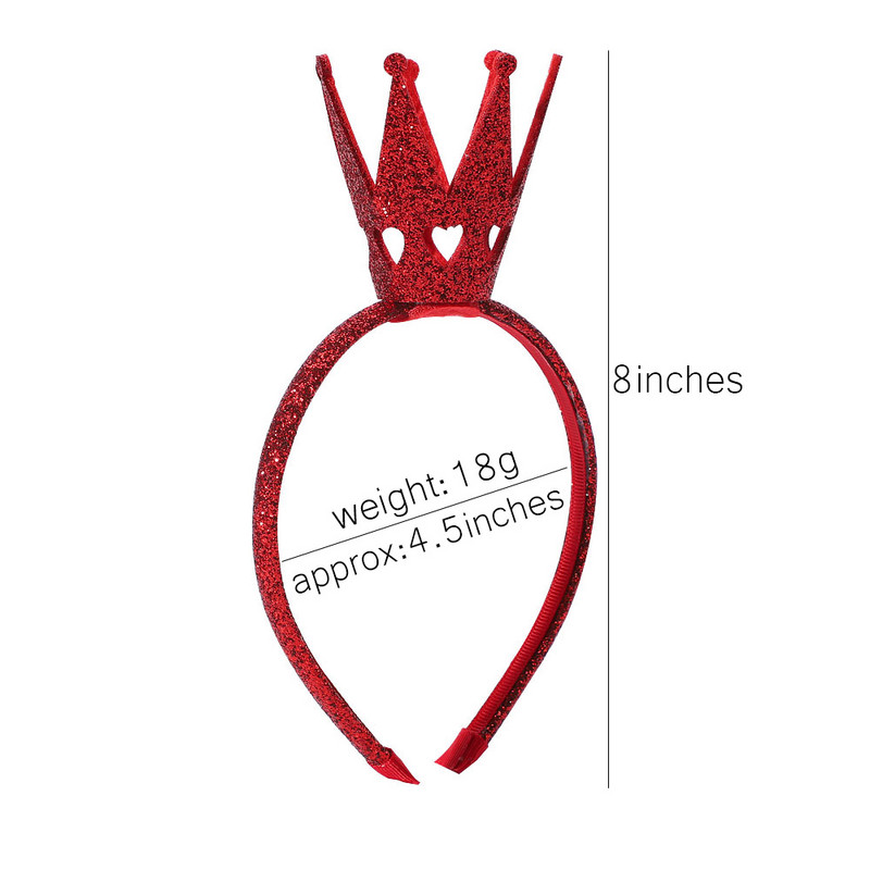 Obruč za kosu za dječju zabavu, sjajnu krunu, traka za glavu, rođendansko pokrivalo, traka za kosu za festivalske kostime za bajke, dodaci za kosu