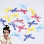 10Pcs/Lot Modne korejske slatke djevojke Ženske vrpce u boji Mašna Kopice za kosu Dodaci za princeze Ukosnice Slatka frizura Pokloni za zabavu