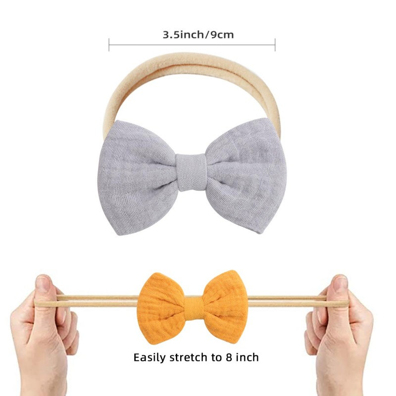 3 db/tétel tömör pamut baba rugalmas gumi kötél hajpántok turbán masni fejpántok gyerekeknek lányok hajkötők haj kiegészítők fejfedők