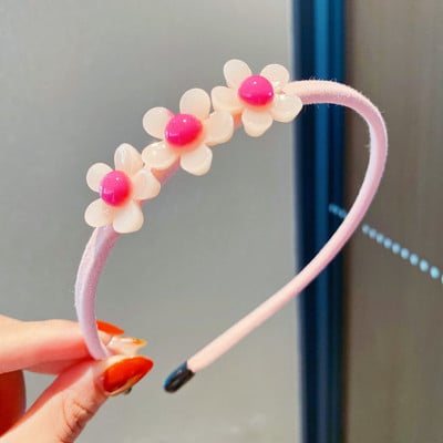 Moda Copii Culoarea bomboană Cercetă pentru păr Rochie de cap coreeană Bandă pentru cap pentru fete drăguțe cu desene animate Accesorii pentru păr