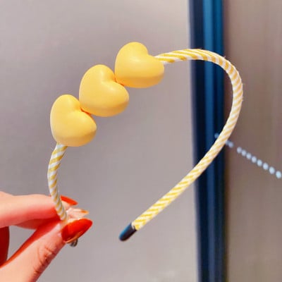 Moda Copii Culoarea bomboană Cercetă pentru păr Rochie de cap coreeană Bandă pentru cap pentru fete drăguțe cu desene animate Accesorii pentru păr