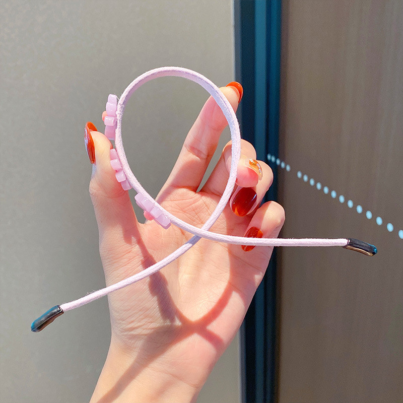 Moda Copii Culoarea bomboană Cercetă pentru păr Rochie de cap coreeană Bandă pentru cap pentru fete drăguțe cu desene animate Accesorii pentru păr