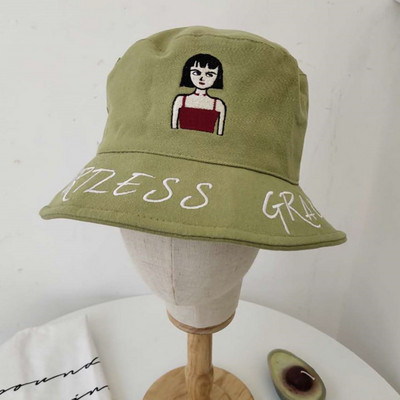 Slamnati šešir sa šiltom za sunce Ženski šešir zvono za umivaonik Jesen Ins šešir s kantom Šešir za sunce Baretka, šešir slatke ribarice iz crtića, šešir za sunce