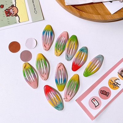 5/10 kom Žene Djevojke BB Ukosnice Zvjezdice Kopice za kosu duginih boja Metalne ukosnice za bebe Djecu Dodaci za oblikovanje