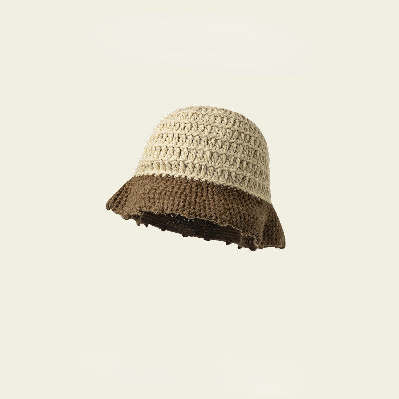 Rudens žiemos mada Elegantiška kepurė megzta kepurė, moteriška rankų darbo nerta megzta vilnonė kepurė Visų spalvų svyravimai vyrams