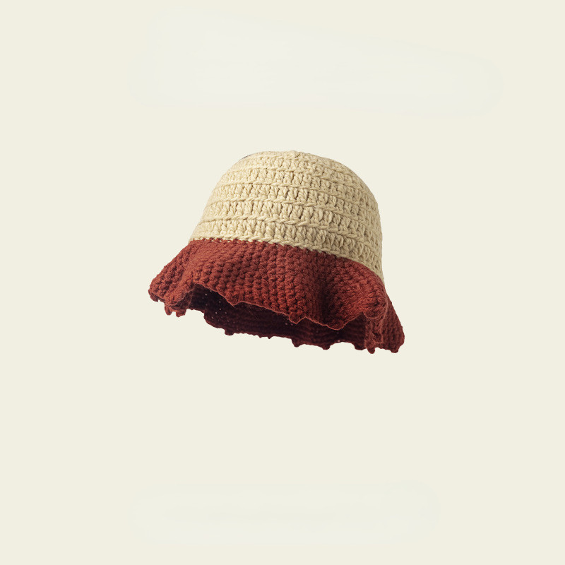 Rudens žiemos mada Elegantiška kepurė megzta kepurė, moteriška rankų darbo nerta megzta vilnonė kepurė Visų spalvų svyravimai vyrams