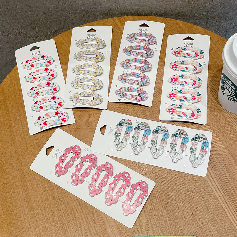 Ženski dodaci za kosu 20 kom./lot Slatka slatka djevojka Štipaljka za kosu u boji oblaka Valoviti ukrasi za glavu Pokrivala za glavu slatkih djevojaka