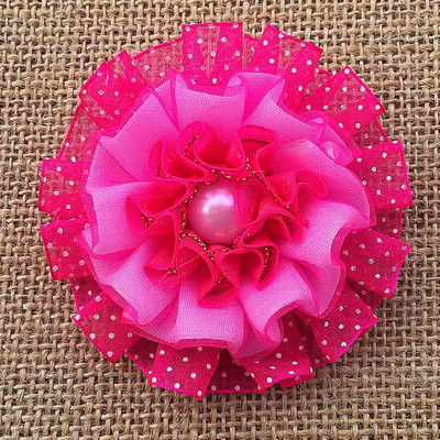 2 komada modne butik trake za kosu Rezalice za kosu za djecu Djevojčice Čvrste mašne za kosu Kopica Hamdmade jeftino cvijeće za fids