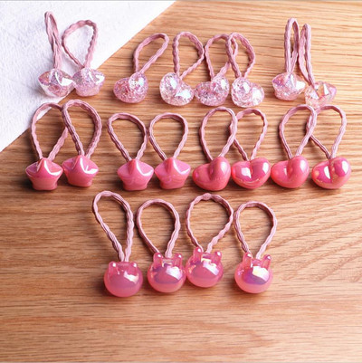 20 de bucăți noi desene animate mickey Minge de culoare pentru copii stele cap benzi elastice pentru păr pentru bebeluși frânghii de păr accesorii de păr pentru fete