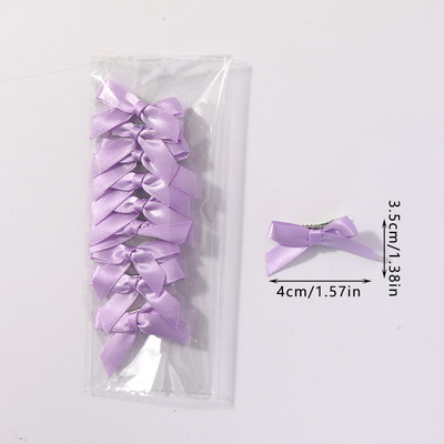 10db/csomag Gyerek fehér csokor Hajcsat Diákok Szalag masni BBclps Little Girls Hajtűk Színes hajtartók Hajkiegészítők