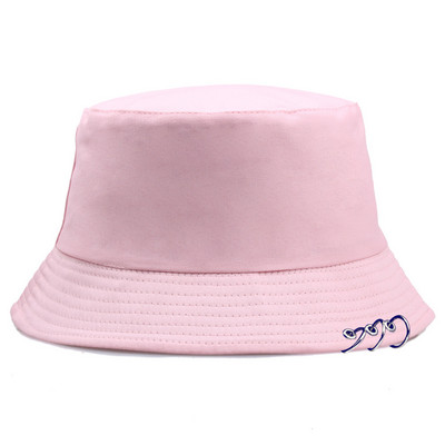 Pălărie cu găleată Femei Bărbați Vară, primăvară, Pescar, șapcă cu inele Hip Hop, partea superioară plată, culoare solidă, modă coreeană, Bob Gorro, Kpop, nou HT090