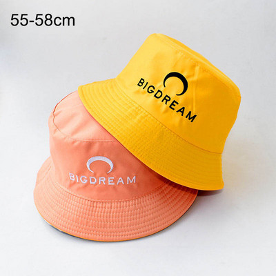 Siuvinėjimas Raidžių kibiro kepurė Moteriška dvipusė kibiro kepurė Sulankstoma lauko apsauga nuo saulės Kepurės Žvejyba Medžioklė Apsaugos nuo saulės kepurės