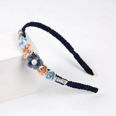 Karštas 2021 m. išpardavimas korėjietiško stiliaus naujos prekės ženklo Flower Kawaii saldžios plaukų juostelės vaikams Aksesuarai Grožio puošniai apsirengę galvos juostos mergaitėms