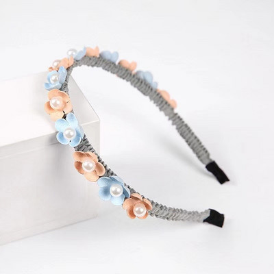 Karštas 2021 m. išpardavimas korėjietiško stiliaus naujos prekės ženklo Flower Kawaii saldžios plaukų juostelės vaikams Aksesuarai Grožio puošniai apsirengę galvos juostos mergaitėms