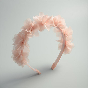 Sweet Flower Headbands for Girls Handmade Sreath Bands Photography Performance Dance Crown Hairbands Παιδικά Αξεσουάρ για πάρτι