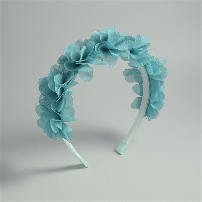 Édes virágos fejpántok lányoknak Kézzel készített Koszorúszalagok Fényképezés Tánc Korona Hajpántok Gyerekparti Kiegészítők