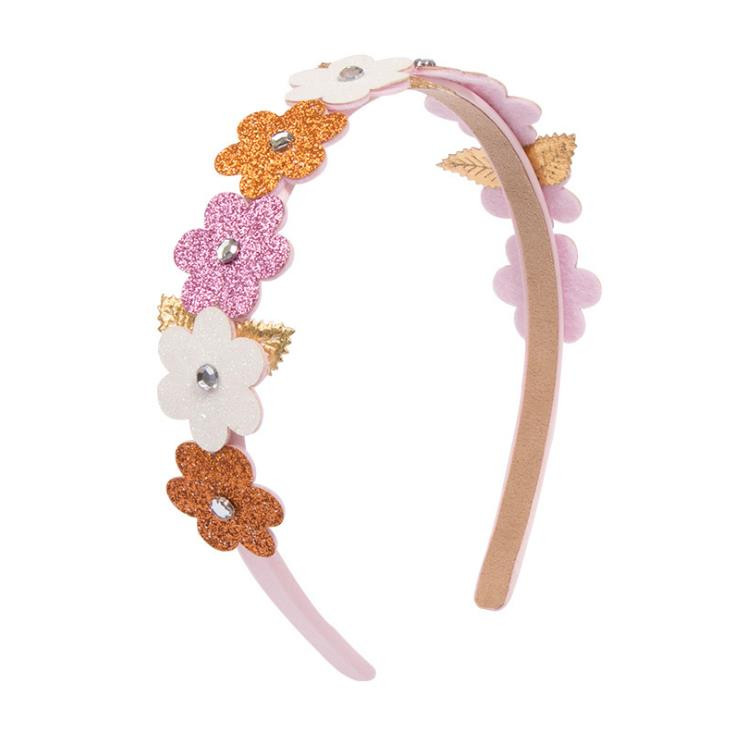 lány fejpánt divatos elasztikus fejpántok haj kiegészítők gyerekeknek gyerek hajdíszek karika csillogó csillag hajpánt K1