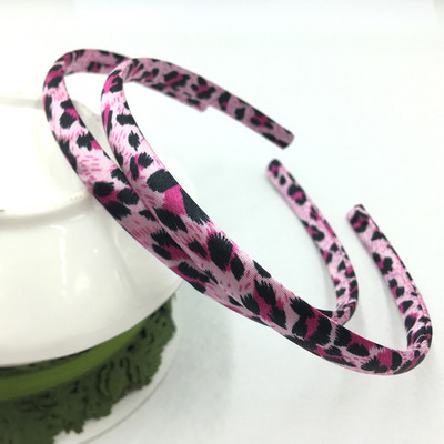 10 τεμάχια/παρτίδα 10mm Rainbow Satin Covered Hairbands για γυναίκες κορίτσια Παιδικά ελαστικά μασίφ σατέν κορδέλες μαλλιών DIY Headband Hair Hoop