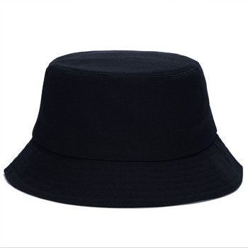 Καπέλο 2018 Hot Sale Unisex Bucket Panama Γυναικεία Καπέλο αντηλιακού μονόχρωμου μονόχρωμου ανδρικού και γυναικείου καλοκαιρινά καπέλα