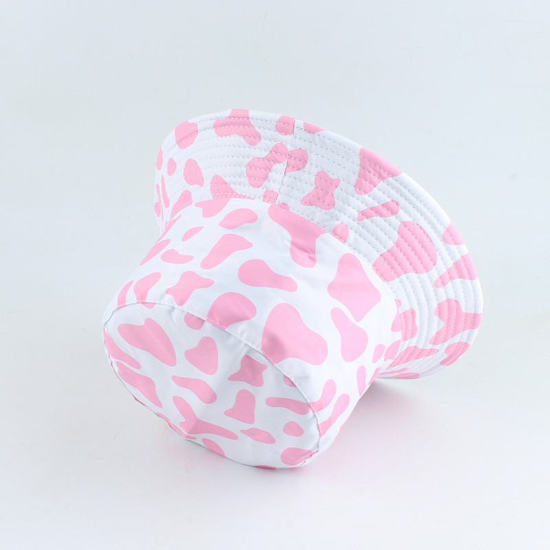 Šešir s kantom, kravasto ružičasta, reverzibilna, ljetna, sunčana, plaža, UV zaštita, hip hop prozračna kapa, dodatak za odmor na otvorenom