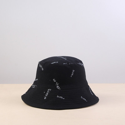 Modni ribarski šešir s divljim slovima, ženski šešir za sunčanje, ružičasto žuto crno bež sivo, jesenski šeširi 2021.