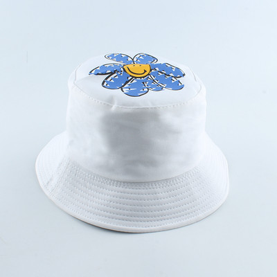 2020. gada pavasaris un vasara Sieviešu makšķerēšanas cepures Mazās margrietiņas Ziedu grozāmā kausa cepure Sauļošanās aizsargkrēms, dāmu zvejnieka cepure