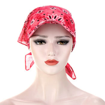 Candy Cotton Colors Sun Cap Bandana Hedging Caps Sports printed γυναικεία ανδρικά καπέλα με μαντήλι με κουκούλα χείλος κεφαλής σε δυτικό στυλ