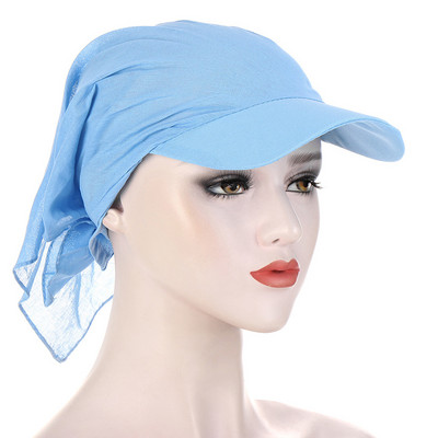 Boje bombona pamuka Kapa za sunčanje Bandana Kape za zaštitu od sunca Sportski print Žene Muškarci Šeširi s obodom šal s kapuljačom Pokrivalo za glavu u zapadnom stilu