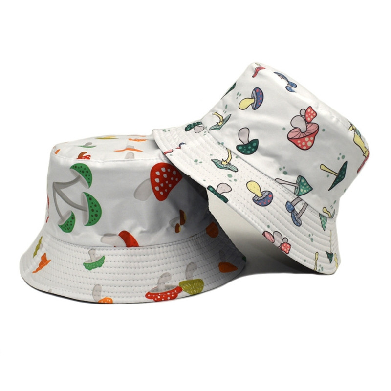 2XPC Ležerna slatka šešir s gljivama Ribarski šešir Pamučni šešir s kantom Umivaonik Šešir za šetanje pasa