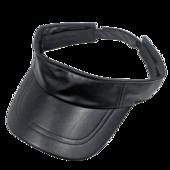 Sima napellenző sapkák nyárira Pu bőr női napellenző sapka golf futás túrázás sárga kék fekete piros Lt.barna