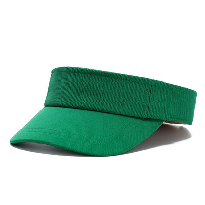 Obični neonski žuti ženski vizir za sunce Ženski golf teniski vizir za trčanje Svijetle boje Ružičasto narančasti Podesivi Jedna veličina