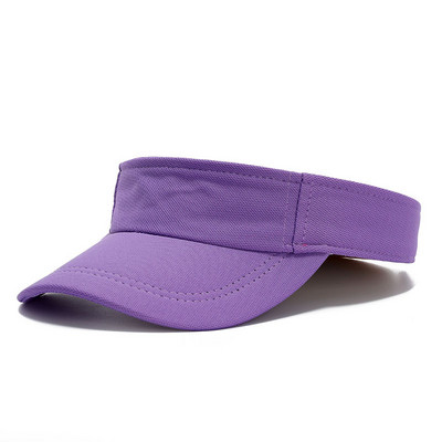 Obični neonski žuti ženski vizir za sunce Ženski golf teniski vizir za trčanje Svijetle boje Ružičasto narančasti Podesivi Jedna veličina