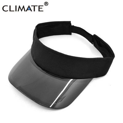 KLIMA Hladan vizir za sunce Prozirni modni prozirni plastični vizir Ljetna kapa Šešir za sunce Zračni šešir za sunce Kape za slobodno vrijeme Kasketa za plažu