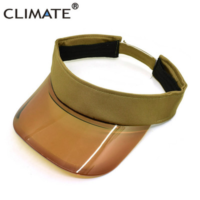 KLIMA Hladan vizir za sunce Prozirni modni prozirni plastični vizir Ljetna kapa Šešir za sunce Zračni šešir za sunce Kape za slobodno vrijeme Kasketa za plažu