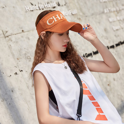 2019 m. naujausi karšti moteriški sportiniai spausdinti reguliuojami kepuraitės sportiniai saulės vasarą kvėpuojantys tinkliniai lauko skrybėlių skydeliai