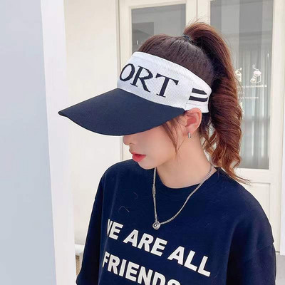 Ljetne kape za žene Novi prozračni sportski golf, biciklizam, šešir sa šiltom za sunce, šešir, šešir, šešir za plažu, bejzbol kape, šešir