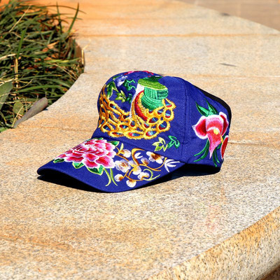 Rózsa baseballsapka nőknek hímzés Virág anya sapka The Rapper Cotton Női sapka kültéri sport férfi Snapback kalapcsont