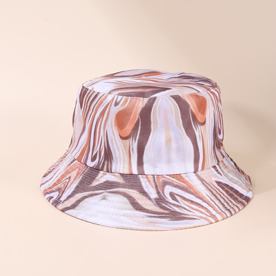 Pălărie cu găleată de vară Pălării de pescar de plajă pentru femei, reversibilă, cu două părți, protecție solară în aer liber, șapcă Panama, pentru pescuit la soare.