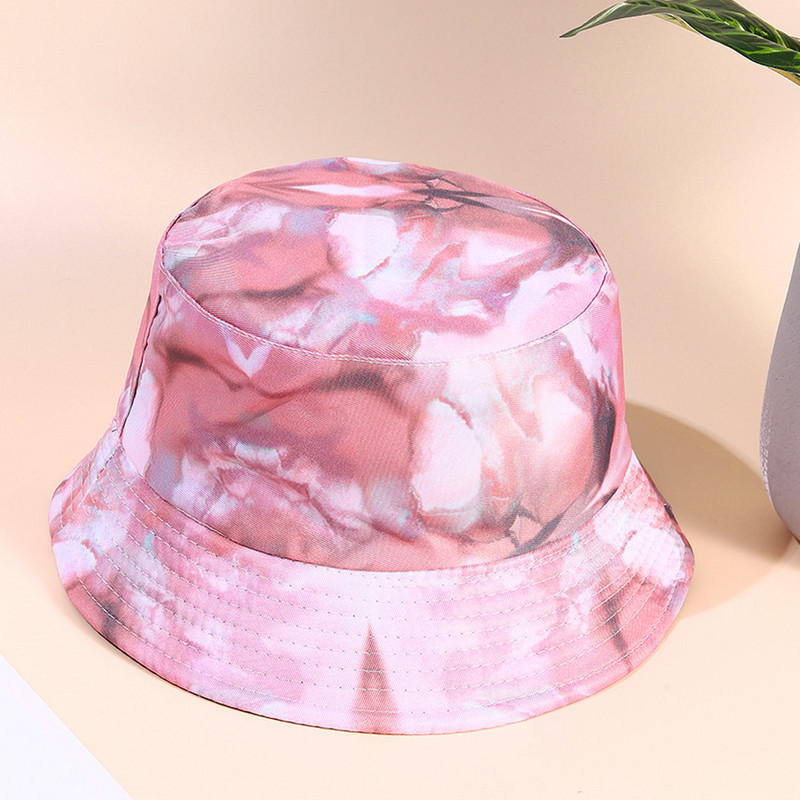Pălărie cu găleată de vară Pălării de pescar de plajă pentru femei, reversibilă, cu două părți, protecție solară în aer liber, șapcă Panama, pentru pescuit la soare.