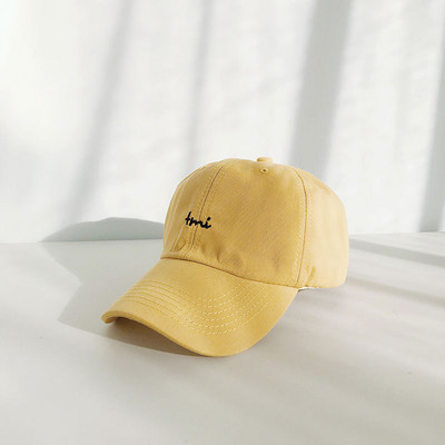 2022 nyári kisbetűs baseballsapka uniszex kauzális kültéri állítható kalap Kpop pamut hímzés többszínű sapka utcai viselet