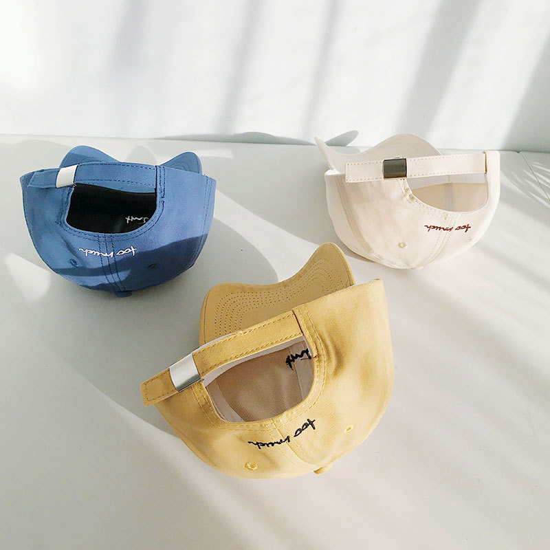 2022 nyári kisbetűs baseballsapka uniszex kauzális kültéri állítható kalap Kpop pamut hímzés többszínű sapka utcai viselet