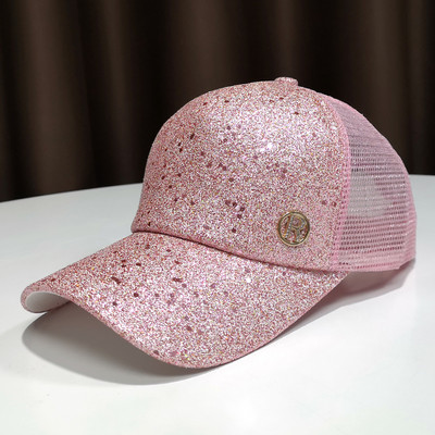 Ženske kape sa šljokicama Muške ljetne tanke mrežaste prozračne bejzbolske kape za vanjsku uličnu modu Tide Brand Šeširi za sunčanje