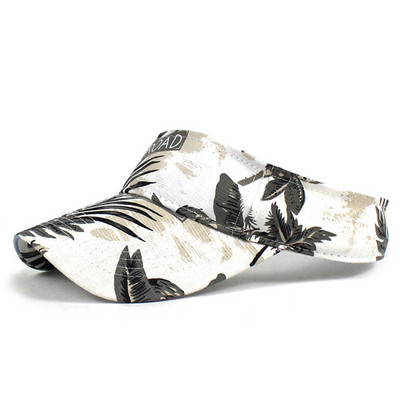 Letné klobúky s kvetinovou potlačou a šiltom, jar/leto, dámske, vonkajšie, s ochranou proti slnku, prázdne, s vrchným šiltom pre dievčatá a ženy