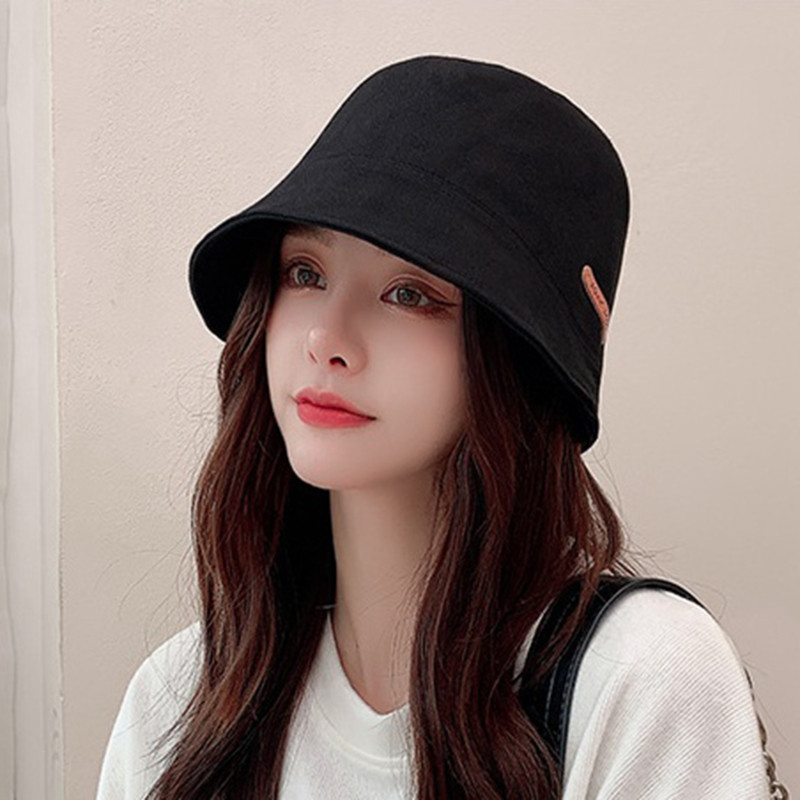 Nova jesensko-proljetna šešir s kantom za obilazak na otvorenom Ženska djevojka Jednobojni šešir sa šiltom za sunce Sklopiva zaštita od sunca Fisherman Panama kapa za umivaonik