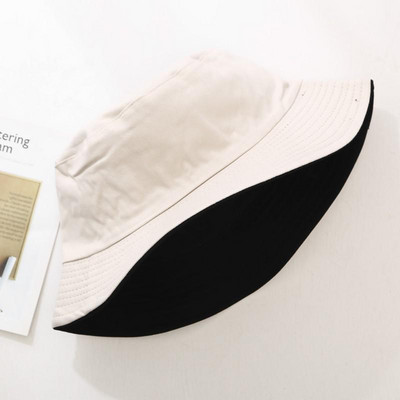 COKK Pălărie de găleată Femei Bărbați Pălărie de vară Pălărie de soare cu imprimeu de desene animate Pălărie de soare Panama Pescar Căciulă în aer liber Pălărie de plajă