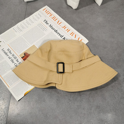 Pălărie neregulată cu cataramă dreptunghiulară nouă de vară 2023 Pălărie de soare pentru femeie în stil japonez Pălărie de bazin rezistentă la soare, care se potrivește cu totul